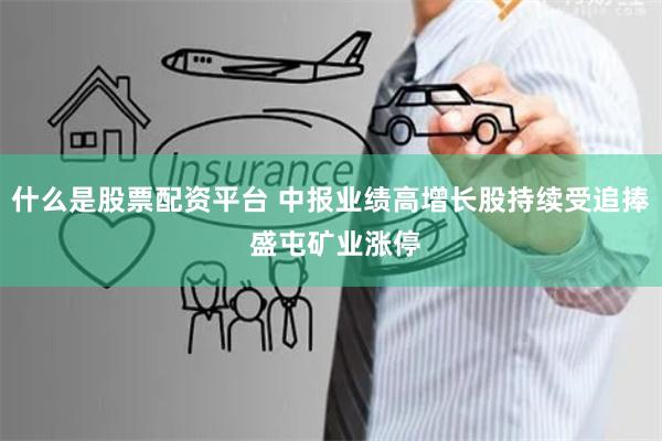 什么是股票配资平台 中报业绩高增长股持续受追捧 盛屯矿业涨停